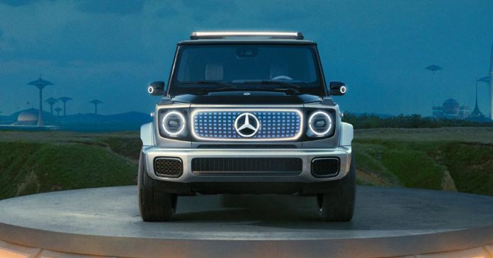 Mercedes G Class Electric SUV Concept Makes Global Debut