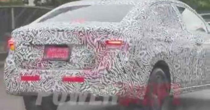 New Volkswagen Virtus spied again in a camouflage wrap
