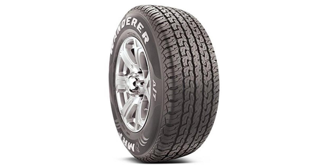 MRF Wanderer AT- 5 Best Tyres For Your SUV If You Want To Go Off-Roading (2022)