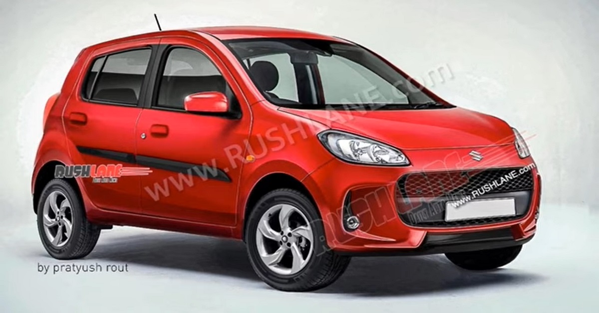 Maruti Alto 800 2022 Renders Reveal A Lot About The Upcoming Car