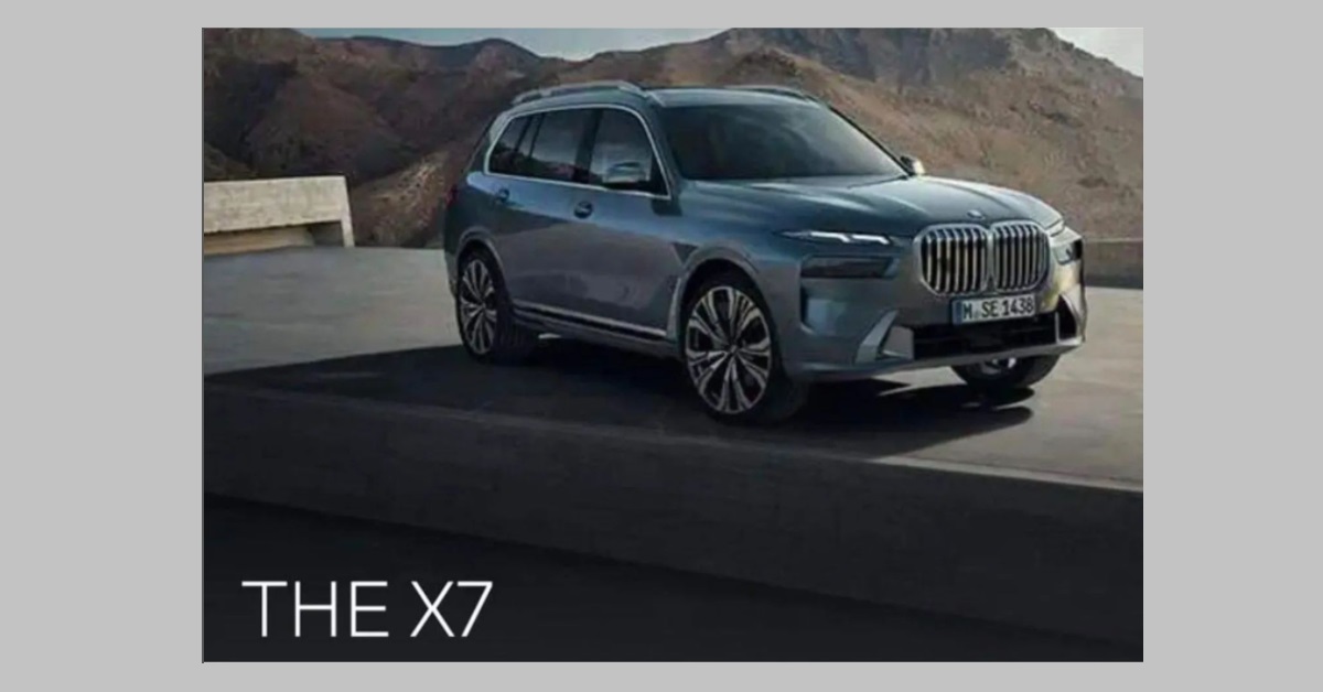 2023 BMW X7 Facelift Leaked Ahead Of Global Launch 