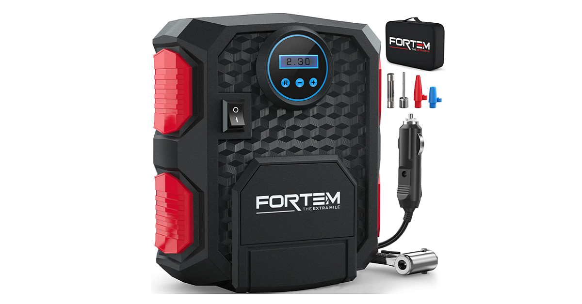 Fortem- 5 Best Digital Car Air Pumps That You Can Buy Under Rs 6,000 In 2022