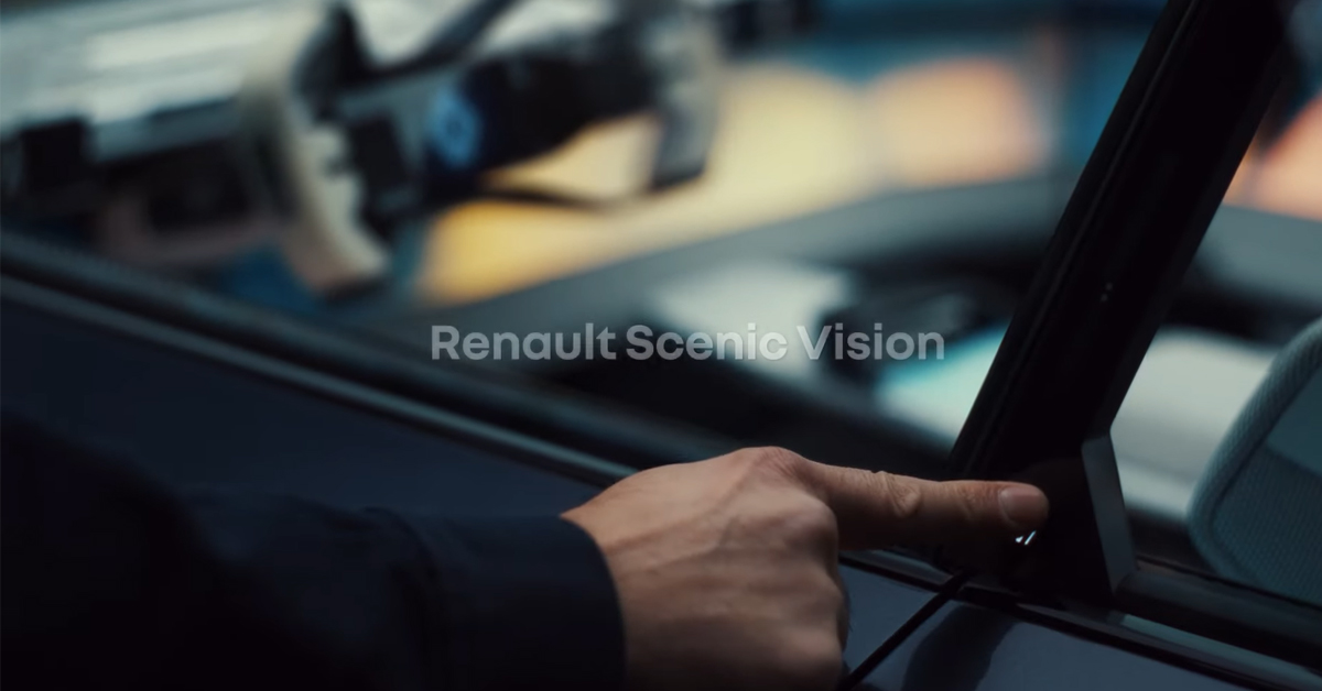 New Renault Scenic Vision Concept To Introduce Its Hydrogen-Powered Electric SUV