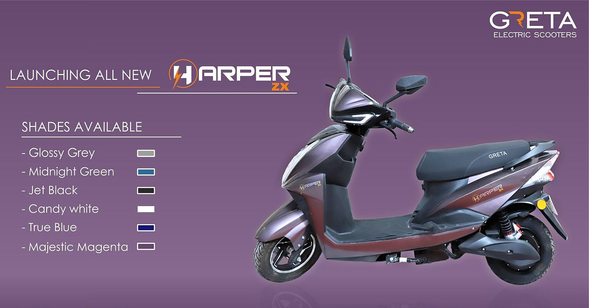 Greta Harper ZX Series-I Electric Scooter