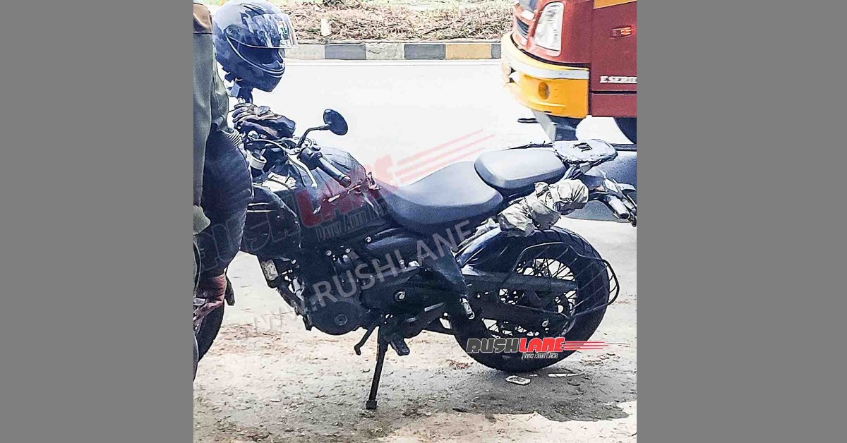Royal Enfield Himalayan 450 Spotted Testing Again