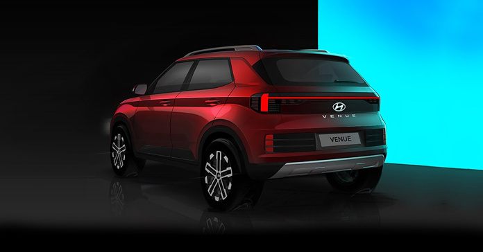 2022 Hyundai Venue Facelift Exteriors
