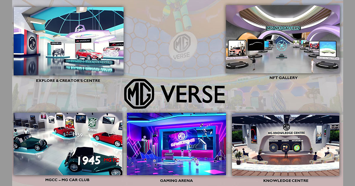 MG Motor India Steps Into The Metaverse With Its MGverse Platform