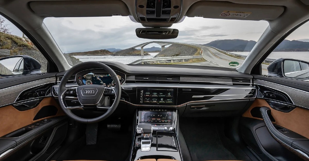 The 2022 Audi A8 L Celebration Edition is available with a 5-person capacity