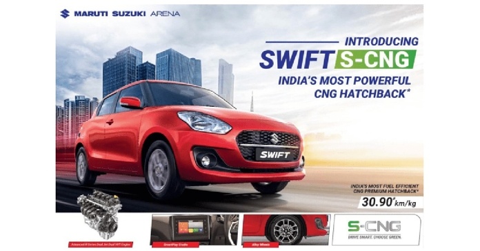 Maruti Suzuki Swift S-CNG launched at Rs 7.77 lakh