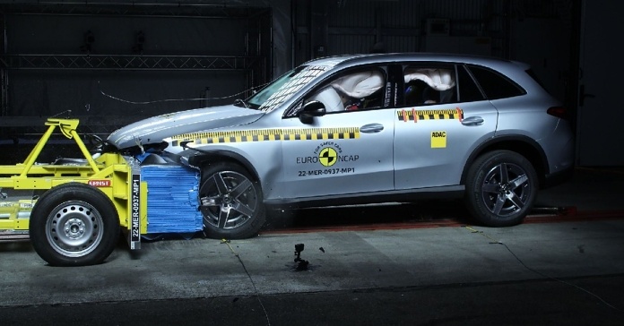 2022 Mercedes-Benz GLC scores 5-stars in Euro NCAP tests, to be launched in India next year