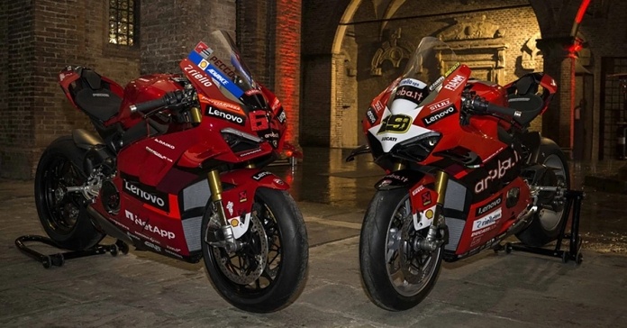 Two limited editions of Ducati Panigale V4 launched to celebrate world titles