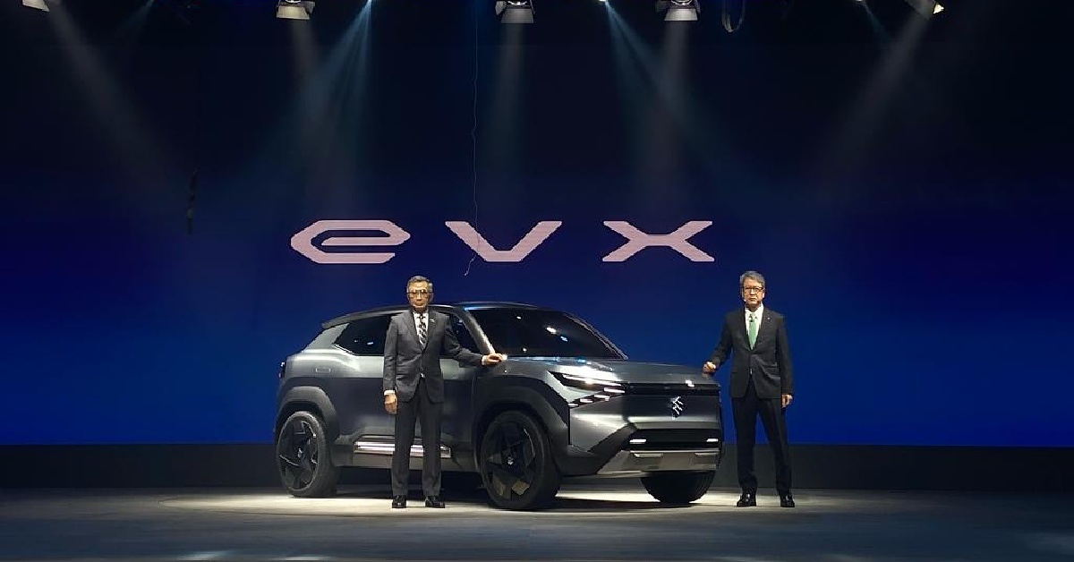 Maruti Suzuki showcases the eVX SUV concept
