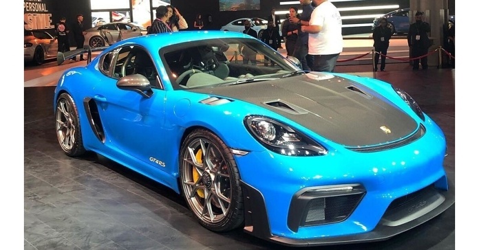 Porsche 718 Cayman GT4 RS showcased at ‘Festival of Dreams’