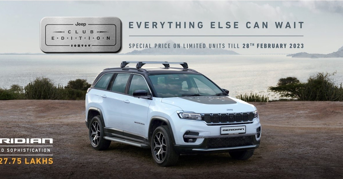 Jeep Compass and Meridian Club Editions: What’s new?