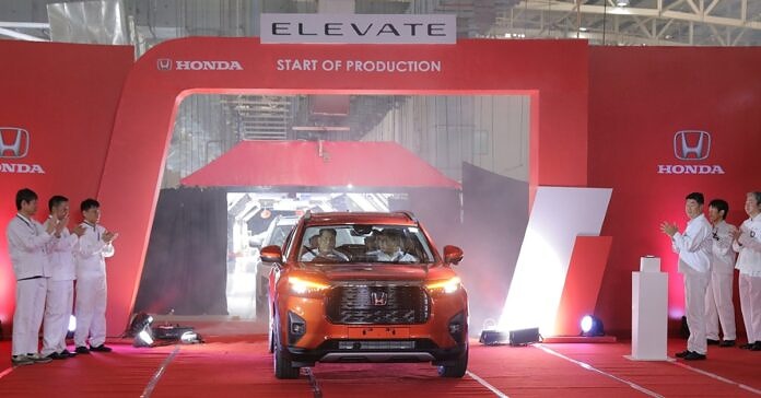 Honda Elevate SUV production commences in India