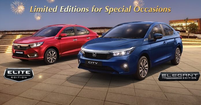 Special Editions for Honda City and Amaze launched in India
