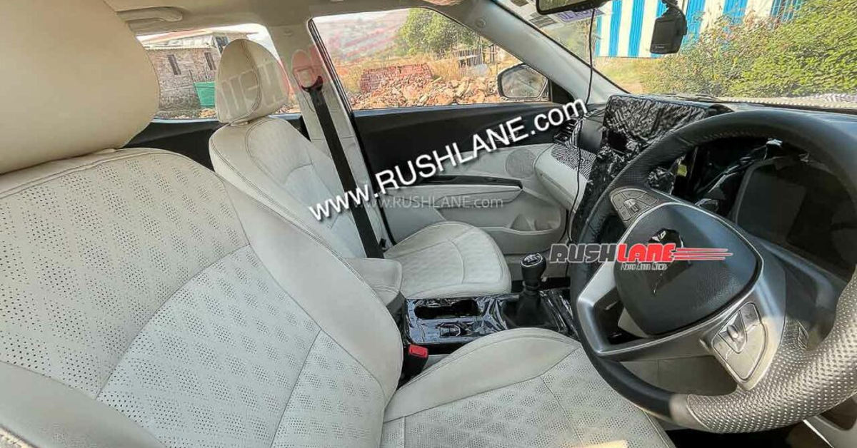 Mahindra XUV300 facelift: A close look at the interior of the SUV