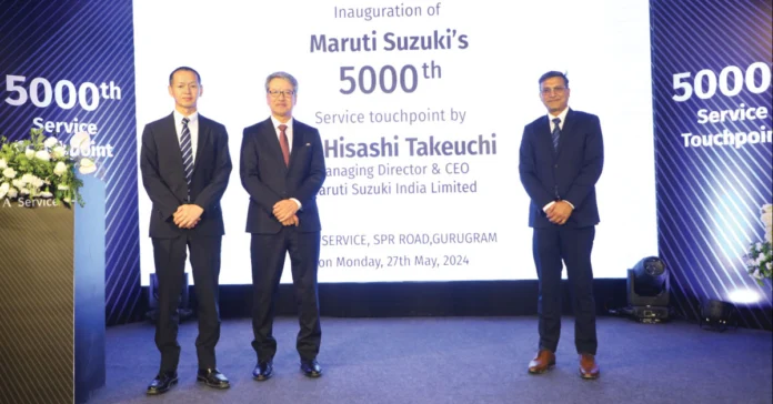 Maruti Suzuki opens 5,000th service touchpoint in India