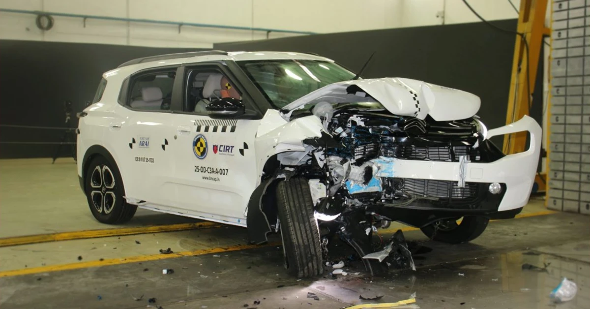 Citroen Aircross: Crash test results explained