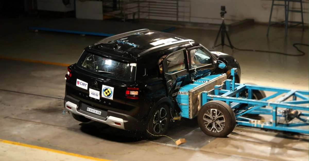 Citroen Aircross: Crash test results explained