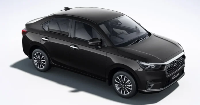 3rd-gen Honda Amaze gets a new ‘Crystal Black Pearl’ paint shade