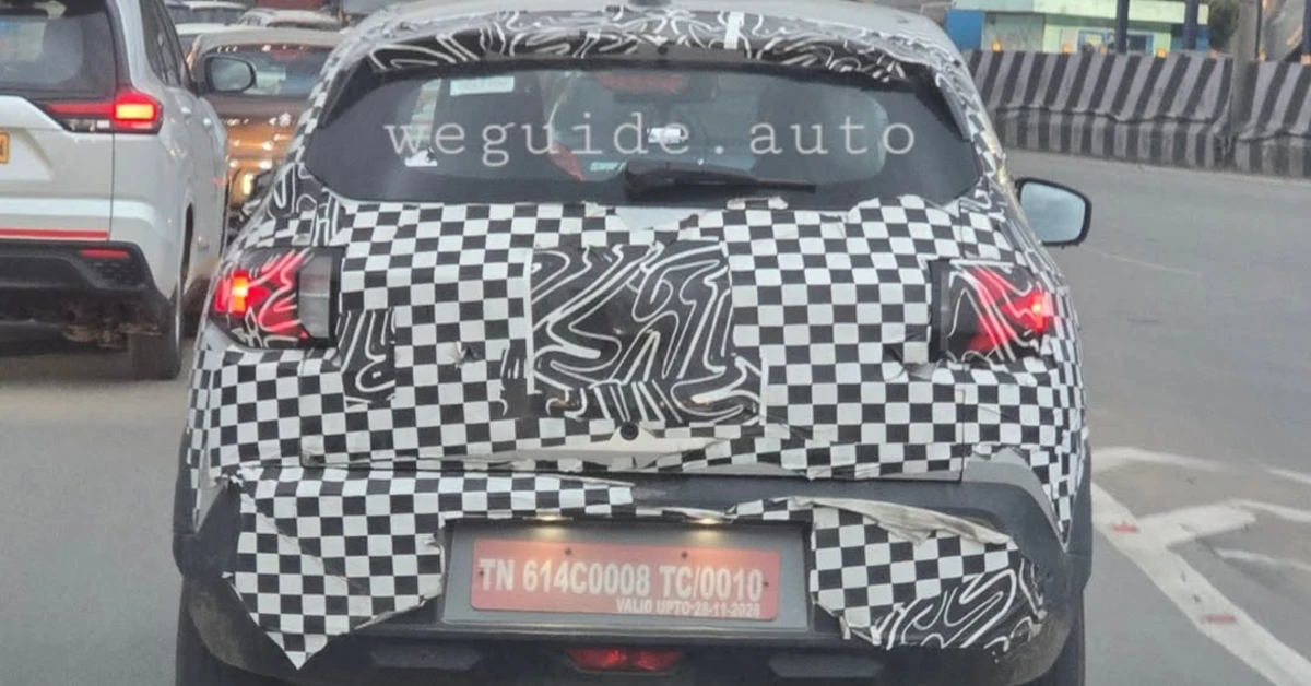 Renault Kwid facelift: What do the spy shots suggest?