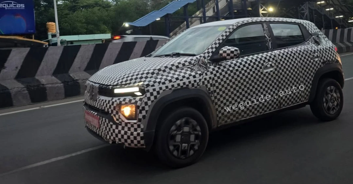 Renault Kwid facelift: What do the spy shots suggest?