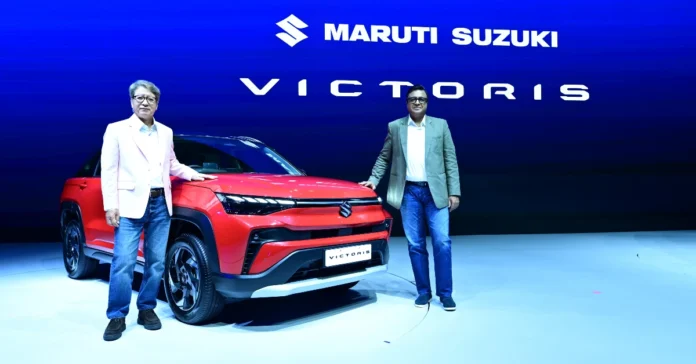 maruti suzuki victoris Maruti Suzuki Victoris unveiled as flagship Arena offering