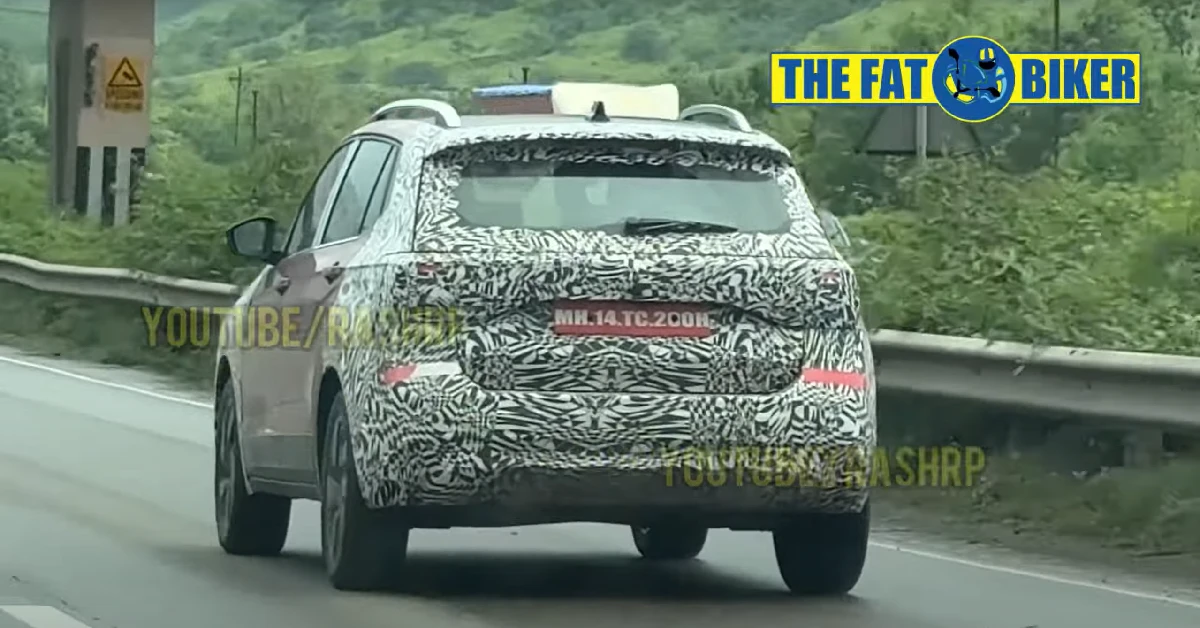 Volkswagen Taigun facelift spotted testing again 2 Volkswagen Taigun: What do the new spy shots suggest?