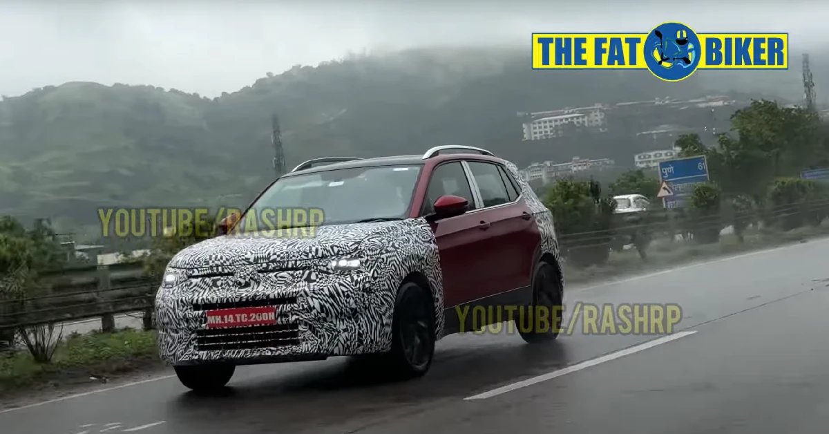 Volkswagen Taigun facelift spotted testing again 1 Volkswagen Taigun: What do the new spy shots suggest?