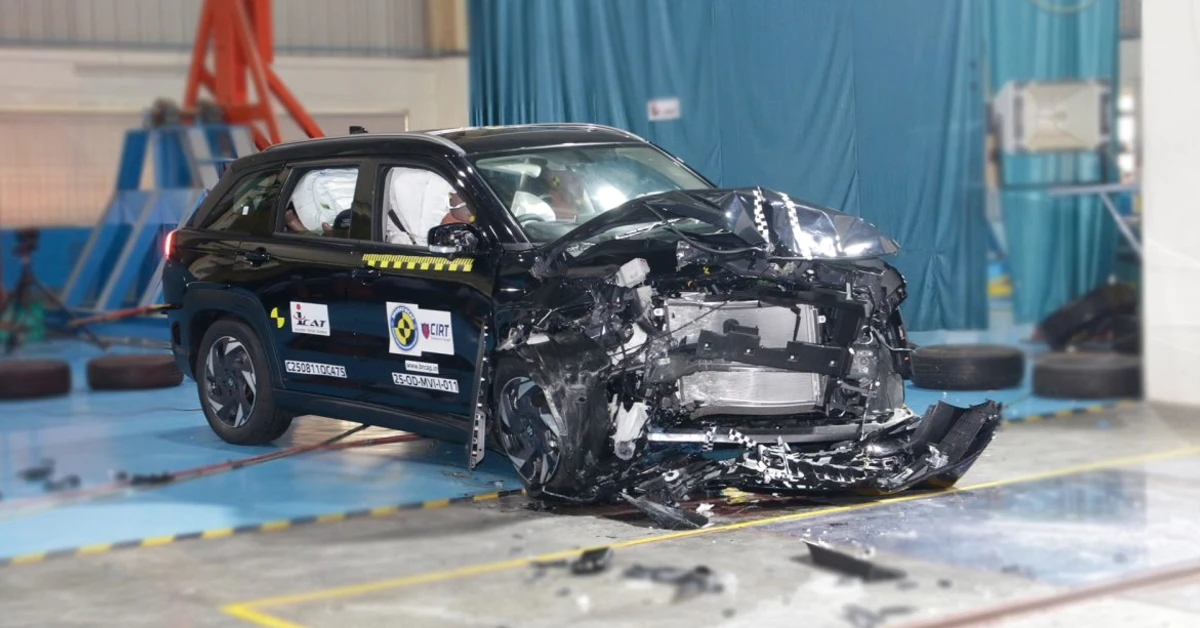 Bharat NCAP awards Maruti Suzuki Victoris a 5-star safety rating 3 Maruti Suzuki Victoris: Bharat NCAP crash test results explained