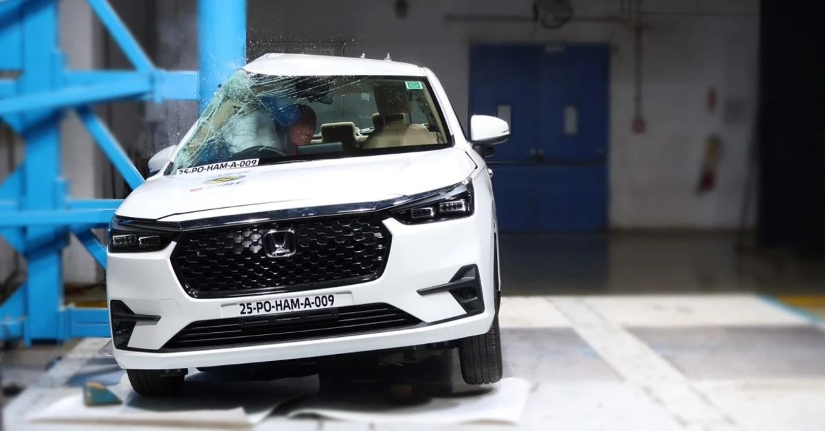 3rd-gen Honda Amaze gets a 5-star safety rating from Bharat NCAP 3 Honda Amaze: Bharat NCAP crash test results explained