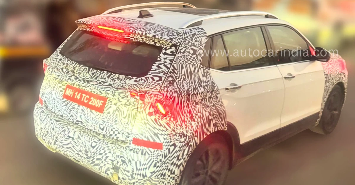 Skoda Kushaq facelift spotted testing, panoramic sunroof confirmed 2 Skoda Kushaq facelift: Panoramic sunroof to be available on top variants