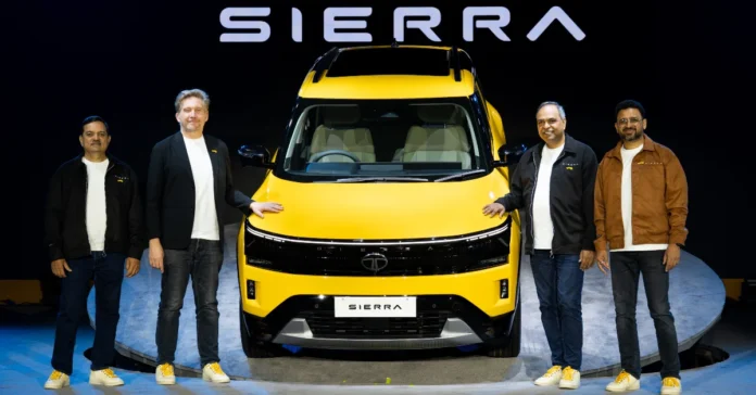 Tata Sierra launched in India at a starting price of Rs 11.49 lakh