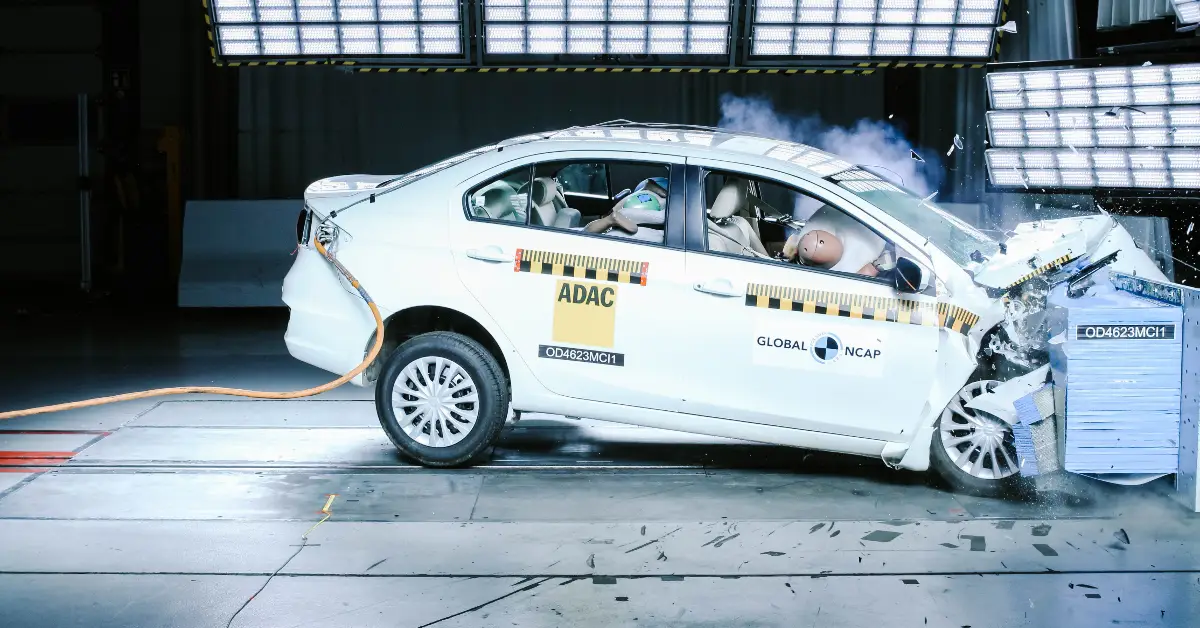 Maruti Suzuki Ciaz gets a 1-star safety rating from Global NCAP 1 Maruti Suzuki Ciaz: GNCAP crash test results explained