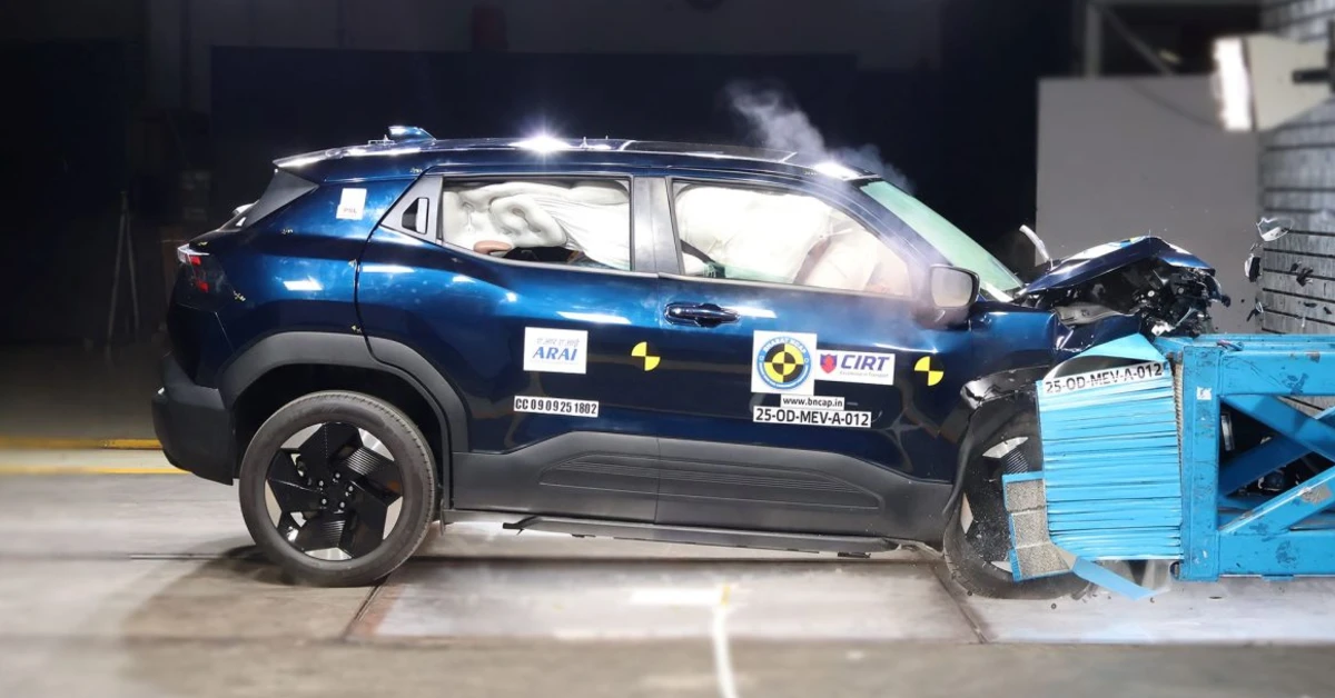 Maruti Suzuki e Vitara gets a 5-star safety rating from Bharat NCAP 1 Maruti Suzuki e Vitara: Bharat NCAP crash test results explained