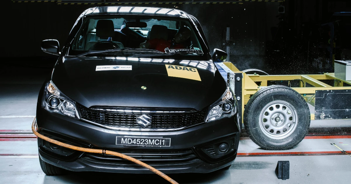 Maruti Suzuki Ciaz gets a 1-star safety rating from Global NCAP 2 Maruti Suzuki Ciaz: GNCAP crash test results explained