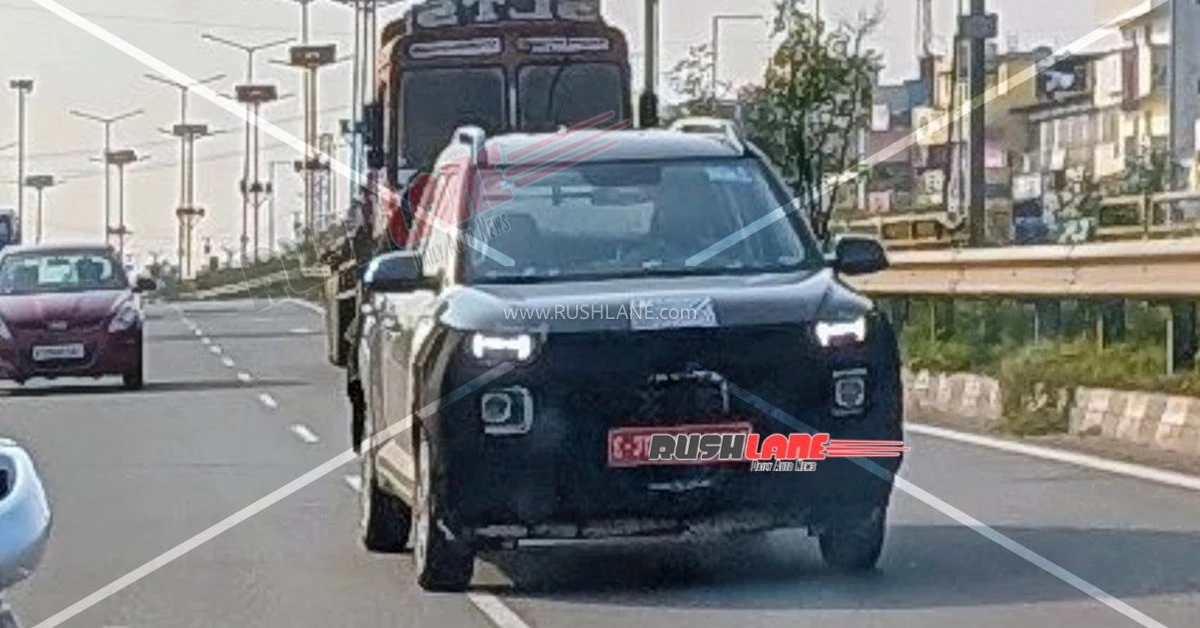 Hyundai Exter facelift spotted testing for the first time 1 Hyundai Exter facelift: What do the spy shots suggest?