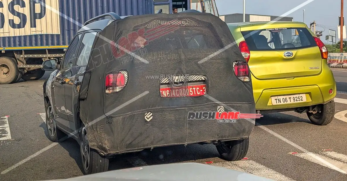 Hyundai Exter facelift spotted testing for the first time 2 Hyundai Exter facelift: What do the spy shots suggest?