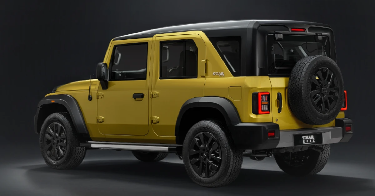 Mahindra Thar Roxx Star Edition launched, prices start at Rs 16.85 lakh 3 Mahindra Thar Roxx Star Edition: What’s new?