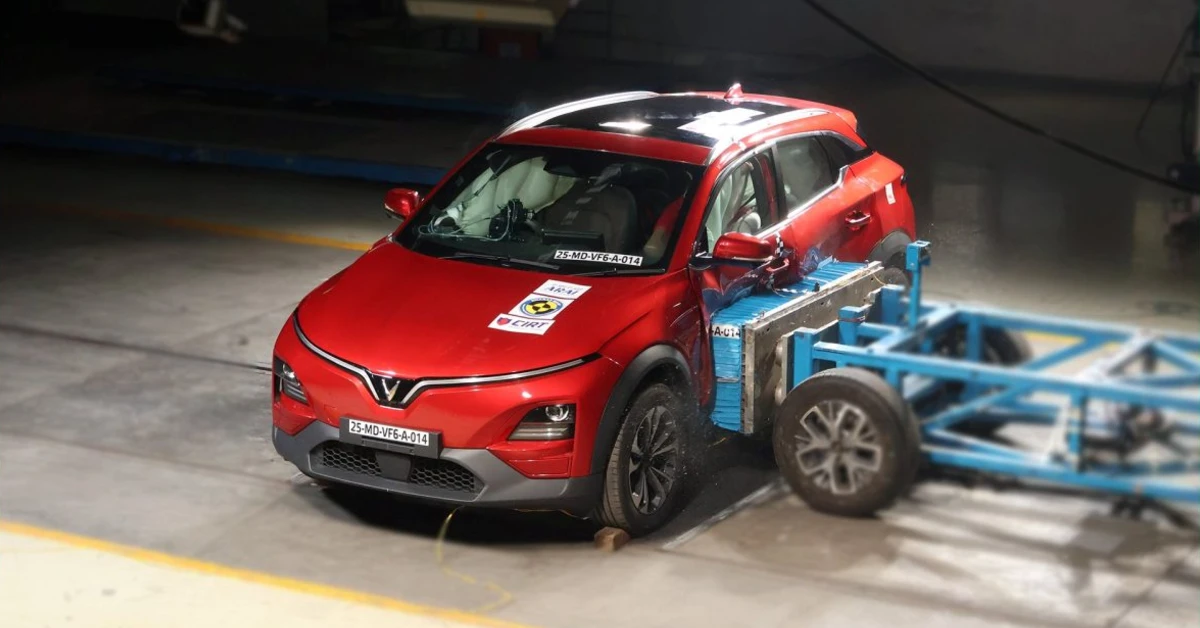 Vinfast VF6 and VF7 receive 5-star safety ratings from BNCAP 3 Vinfast VF6 and VF7: Crash test results explained