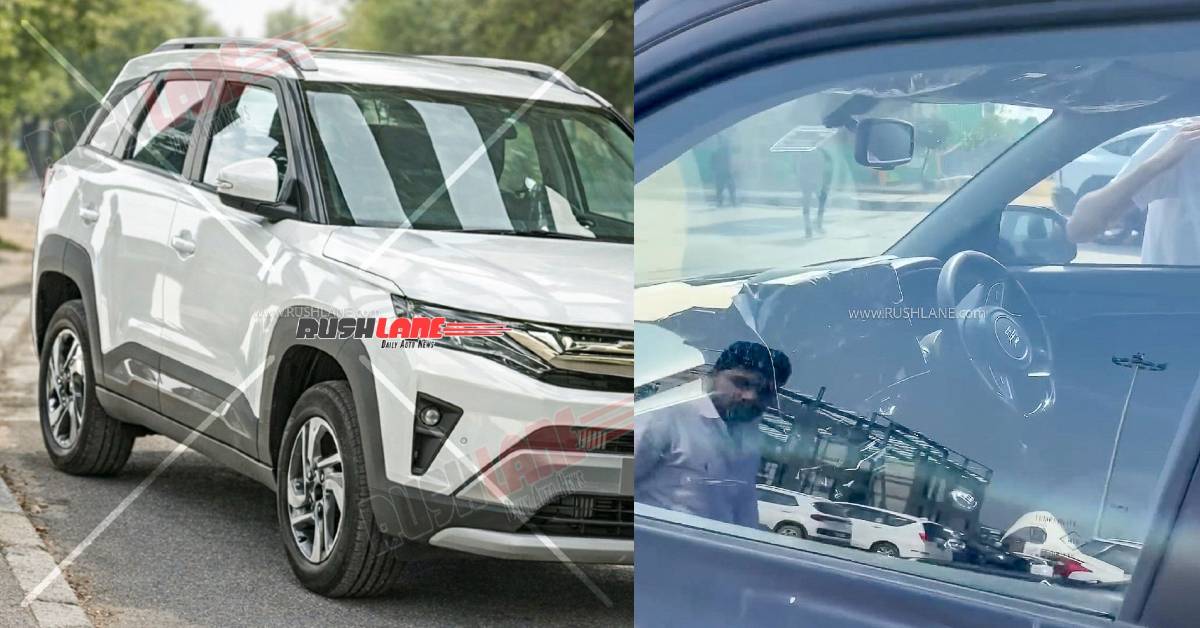 Maruti Suzuki Brezza facelift spotted testing; launch this year 1 Maruti Suzuki Brezza facelift: What to expect?