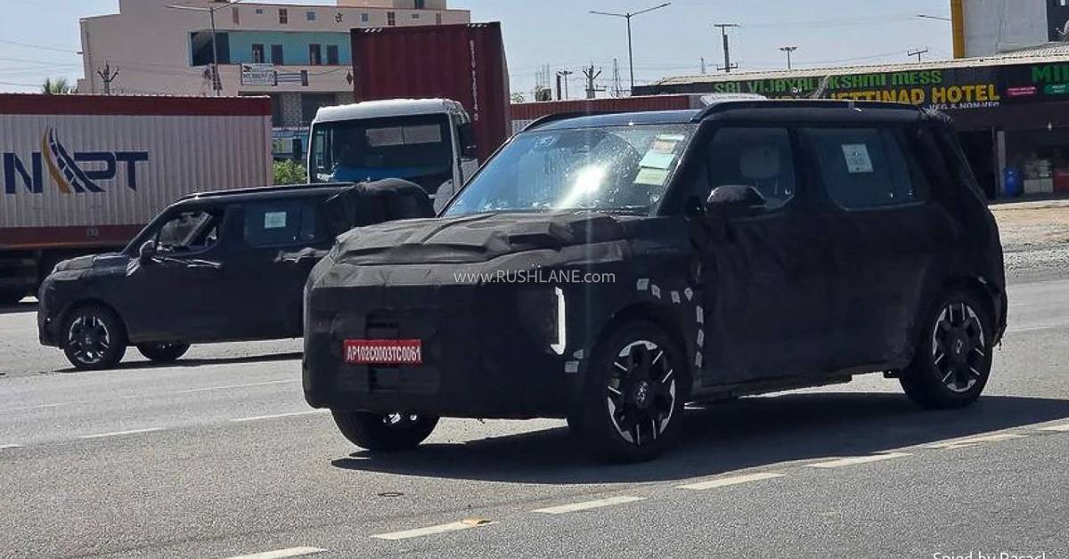 Kia Syros EV spotted testing in Tamil Nadu 1 Kia Syros EV: Here’s what we know so far