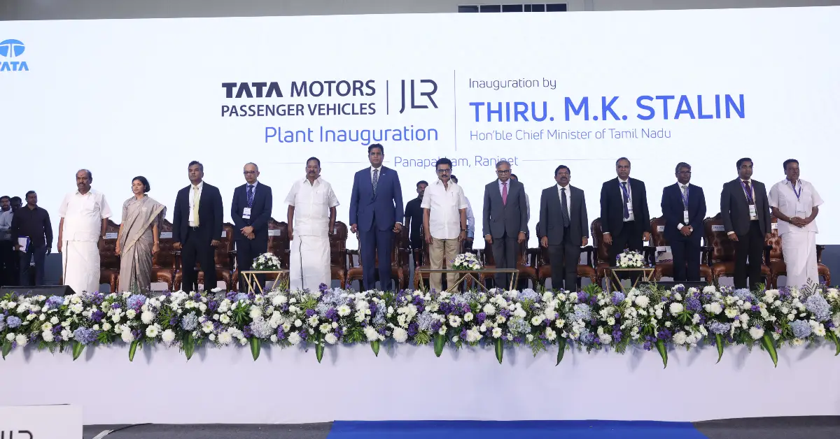 Tata Motors-JLR Tamil Nadu plant begins operations 1 Tata Motors will assemble Jaguar Land Rover vehicles at its new facility