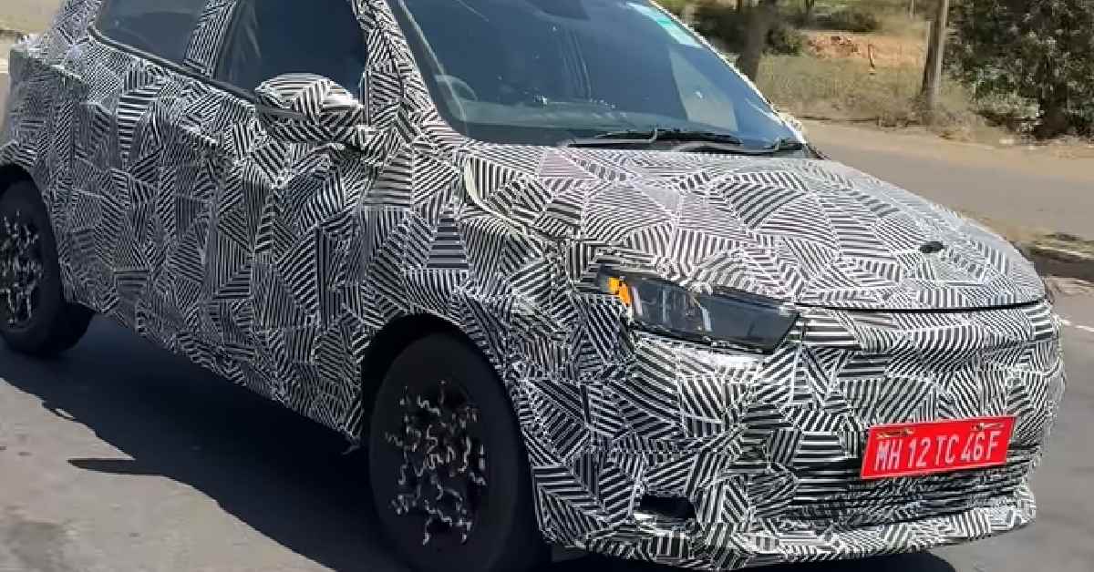Tata Tiago EV facelift spotted testing 1 Tata Tiago EV facelift: What to expect?
