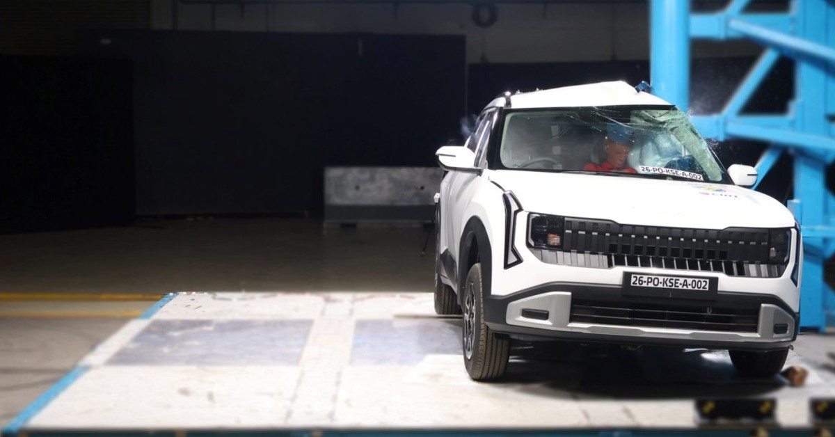 2nd-gen Kia Seltos awarded a 5-star safety rating by Bharat NCAP 3 Kia Seltos: Bharat NCAP crash test results explained