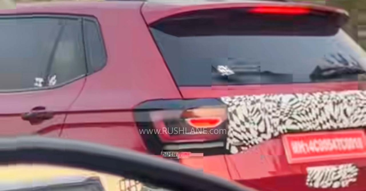 Volkswagen Taigun facelift spotted testing in Pune 3 Volkswagen Taigun facelift: What to expect?