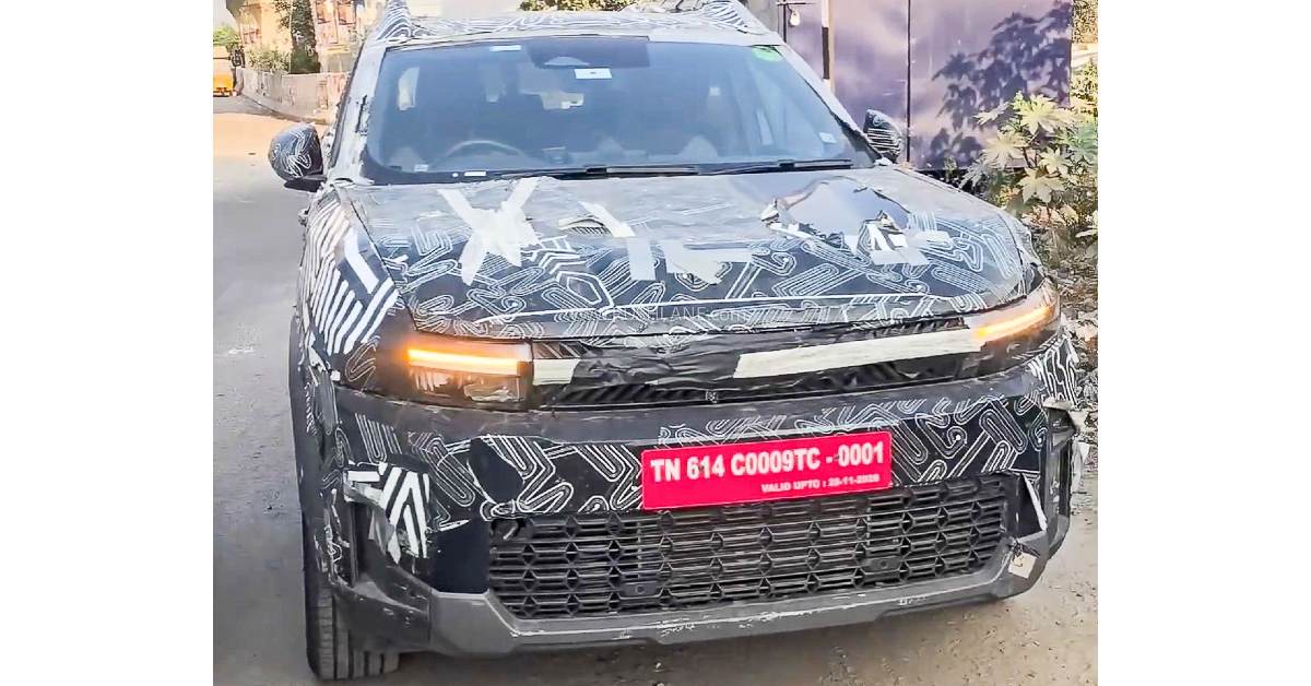 7-seater Renault Duster spotted in Chennai, launch next year 3 renault duster 7-seater