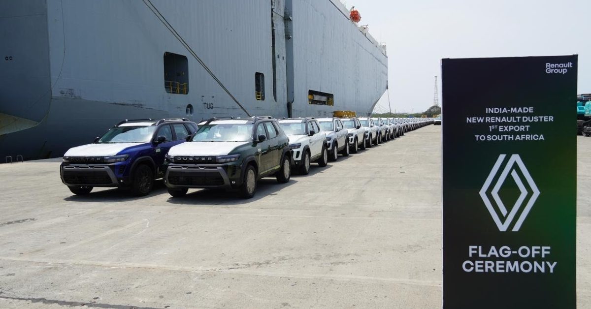 750 units of Renault Duster shipped to South Africa 1 Renault Duster: Shipped to South Africa as part of automaker’s ‘futuREady’ strategy
