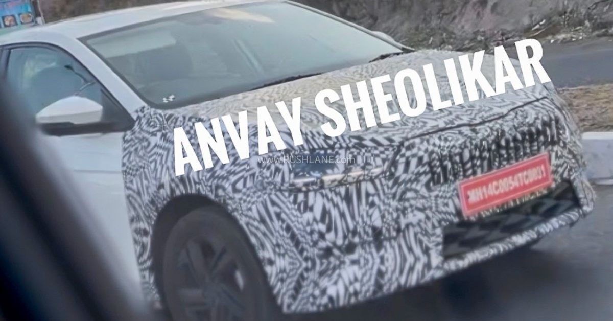 Skoda Slavia facelift spotted on a road test, interior spied 2 2026 Skoda Slavia facelift: What to expect?